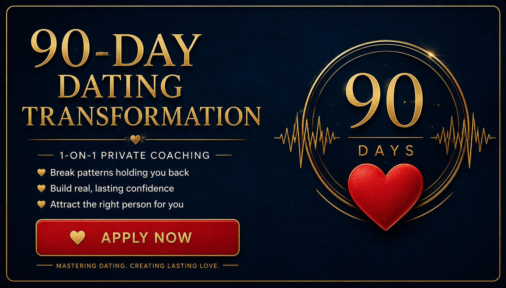 Application for 90 day dating transformation